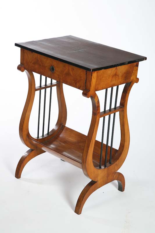 BIEDERMEIER WORK TABLE.  Germany