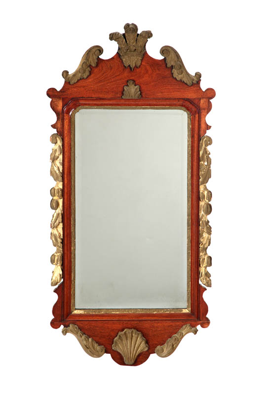 CHIPPENDALE STYLE MIRROR American 1237af