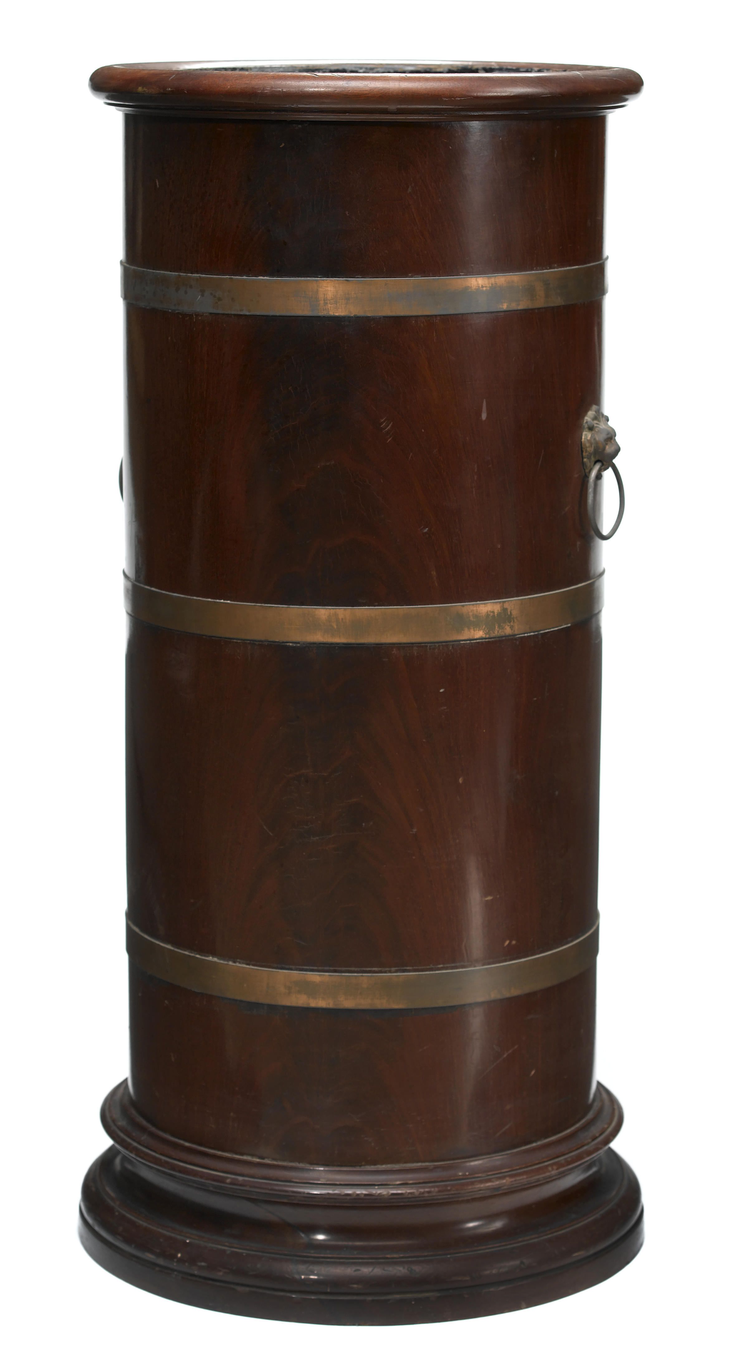 A George III style mahogany brass 129156