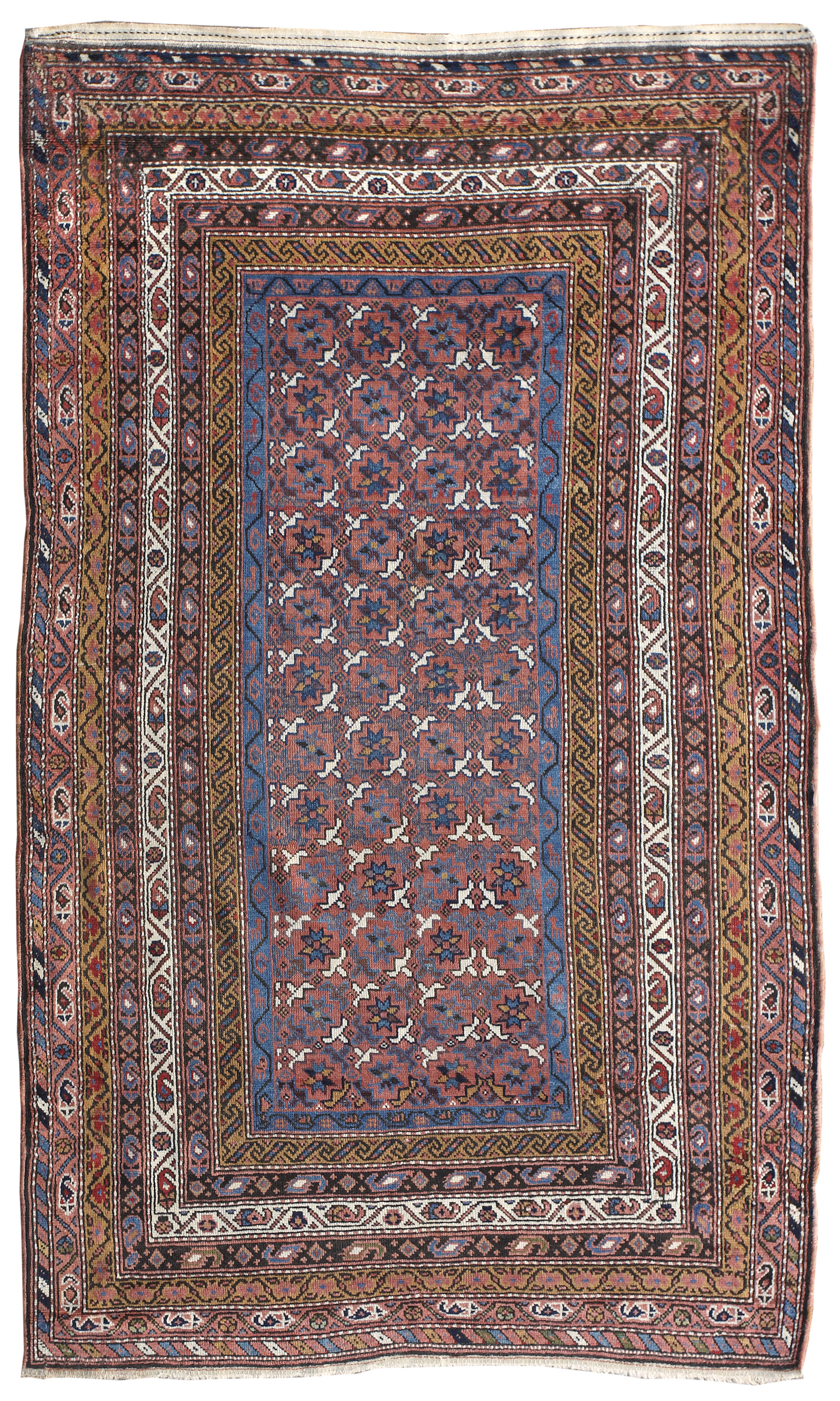 A Kurdish rug size approximately