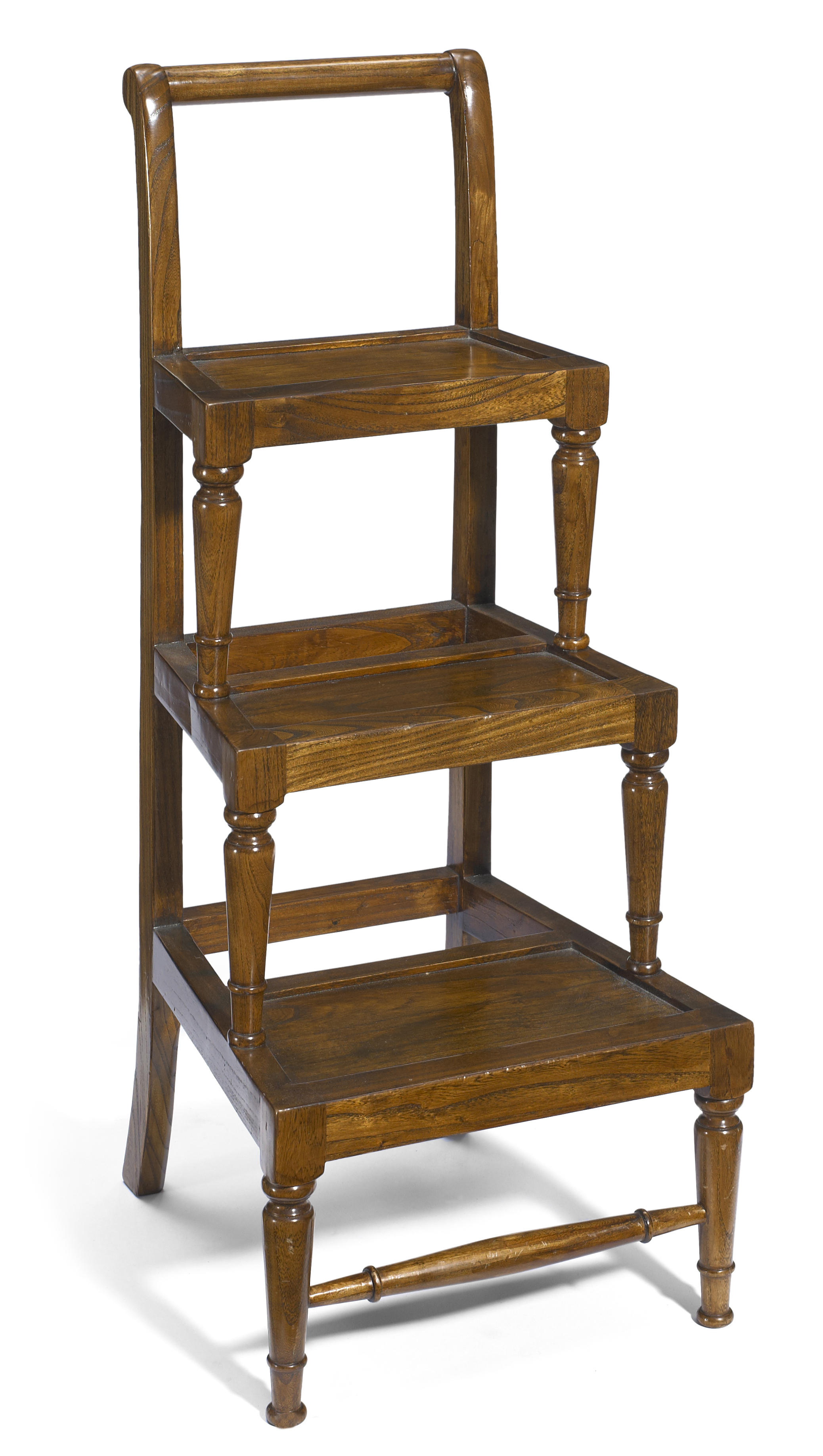 A Regency style elm library step 12ad81