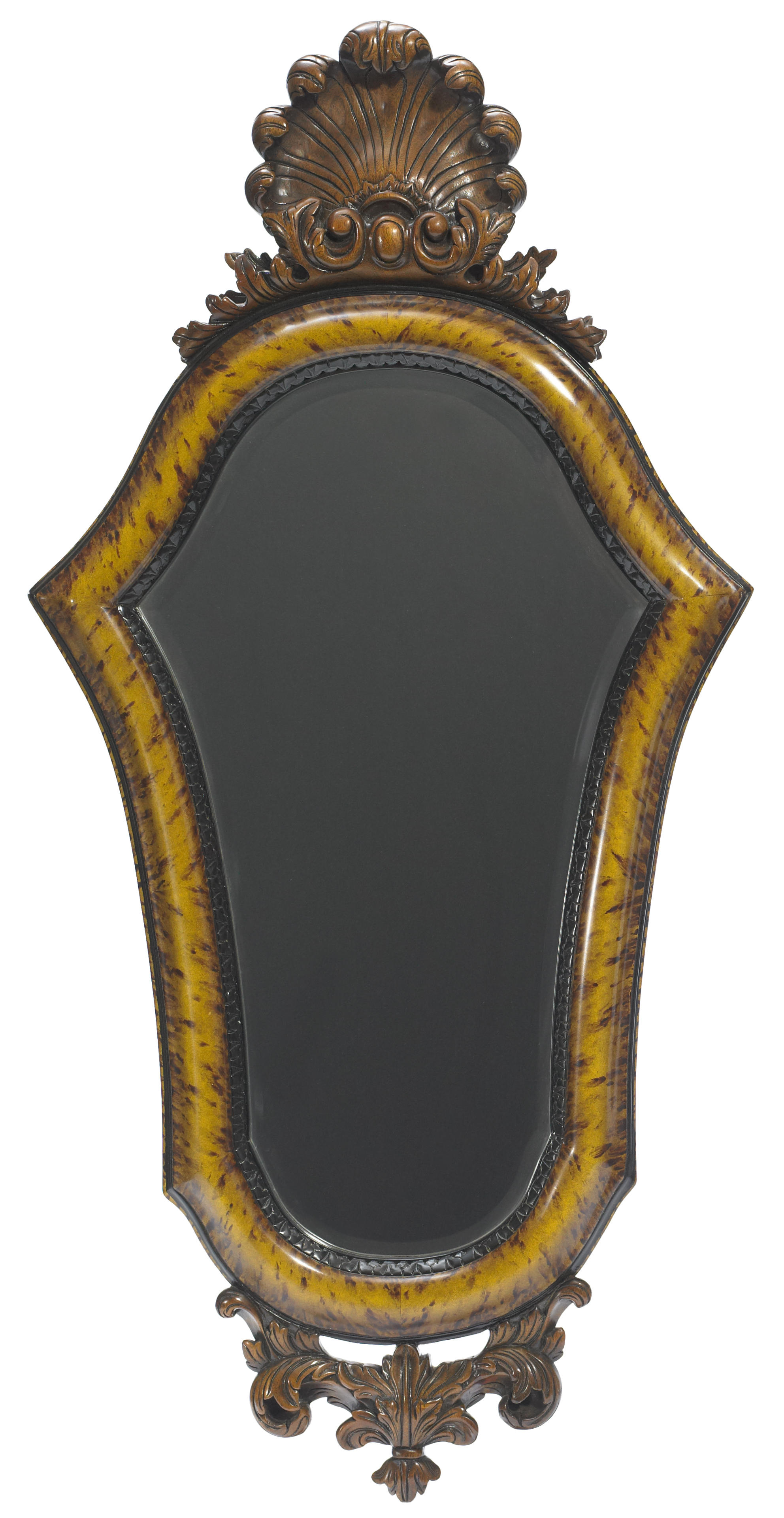 A Rococo style faux tortoiseshell