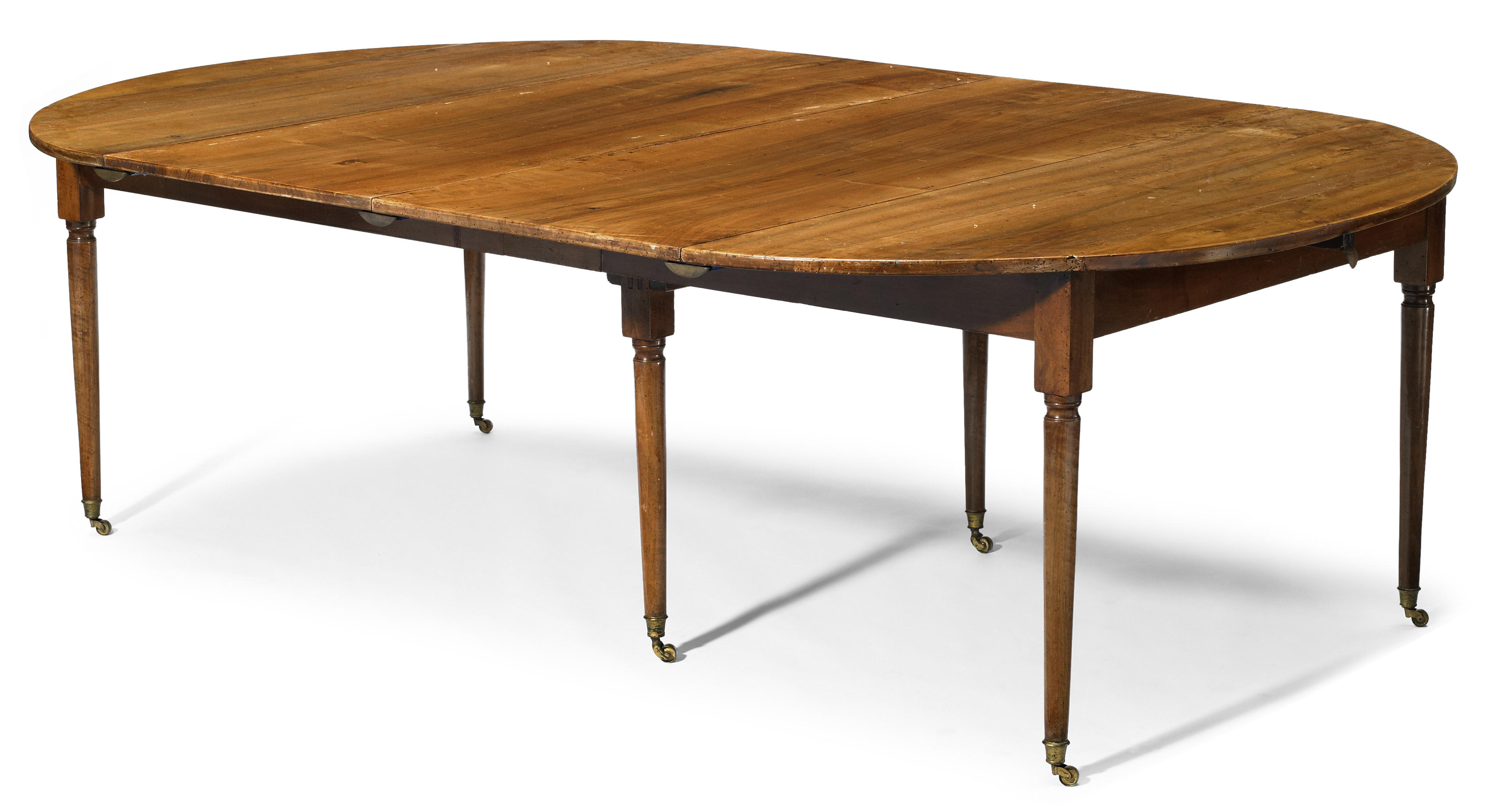 A Louis XVI walnut extension dining 12ad9a