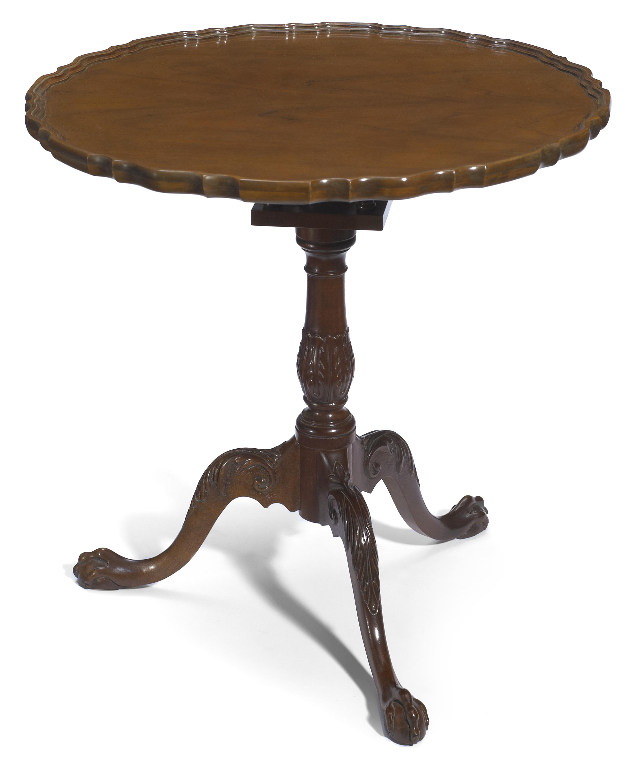 A George III style mahogany occasional