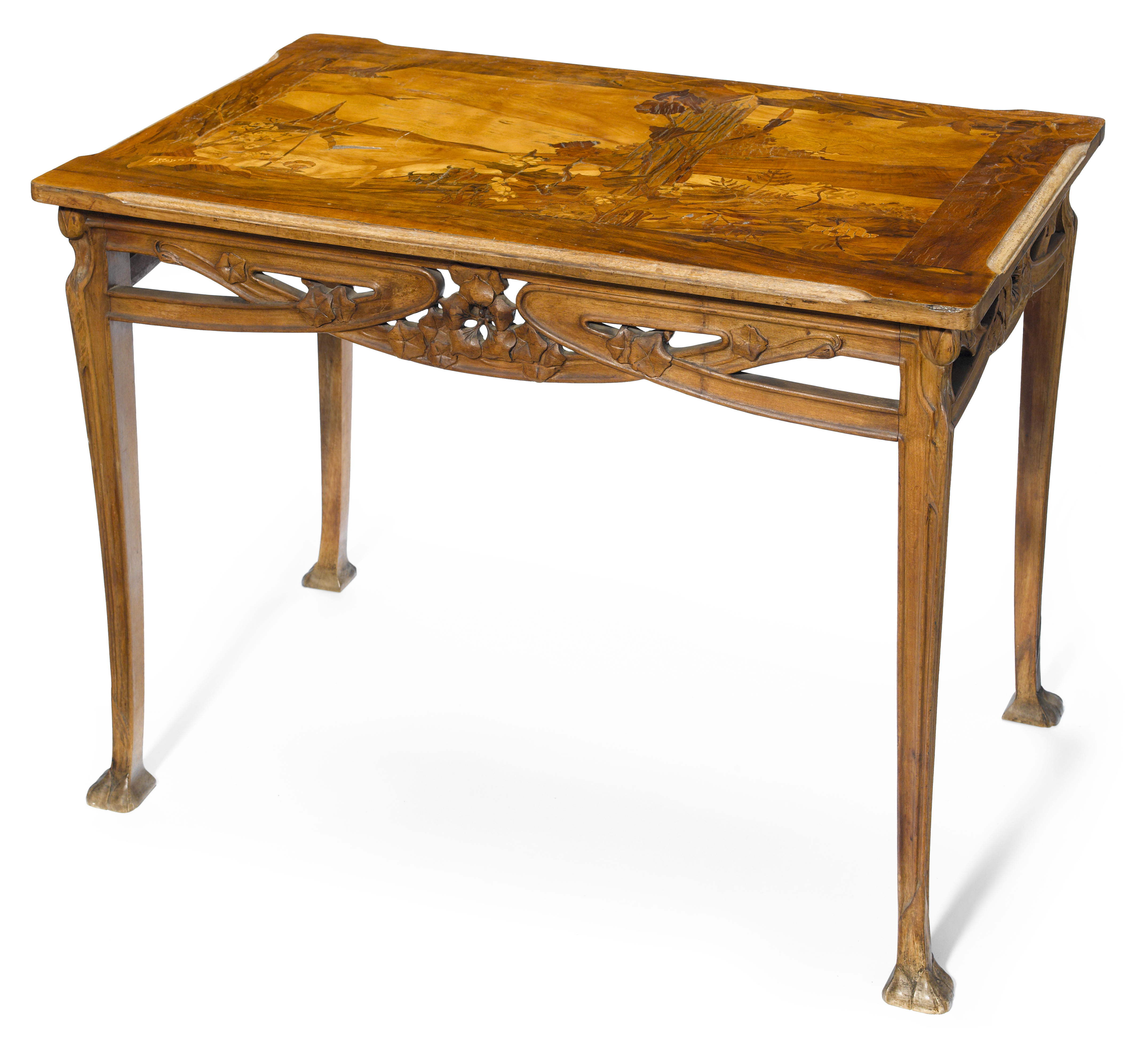 A Louis Majorelle marquetry and 12b930