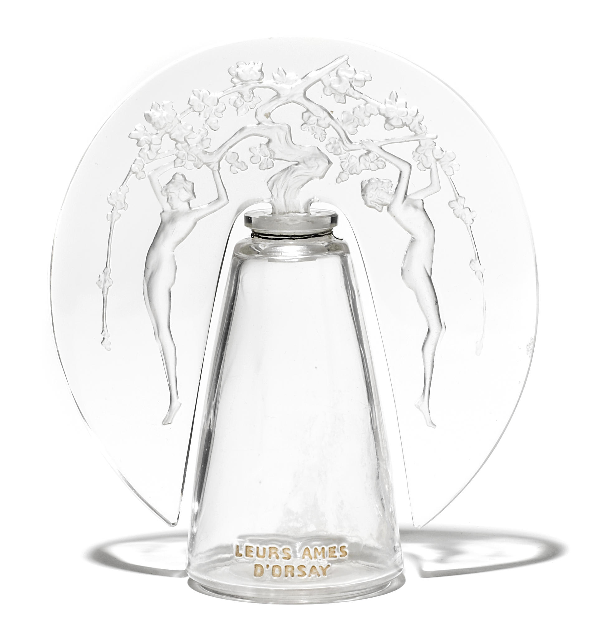 A Ren Lalique for D'Orsay molded