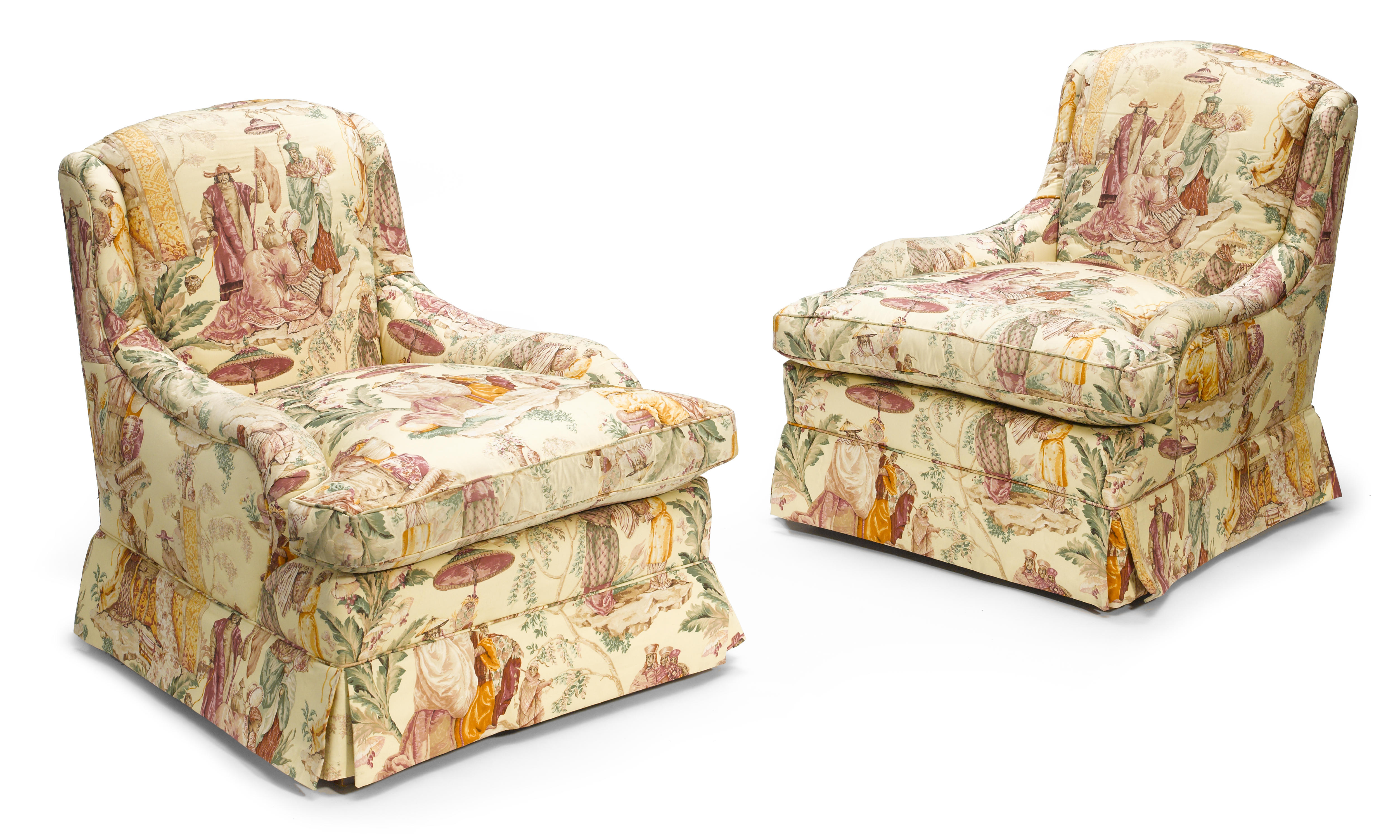 A pair of William Haines upholstered 12b977
