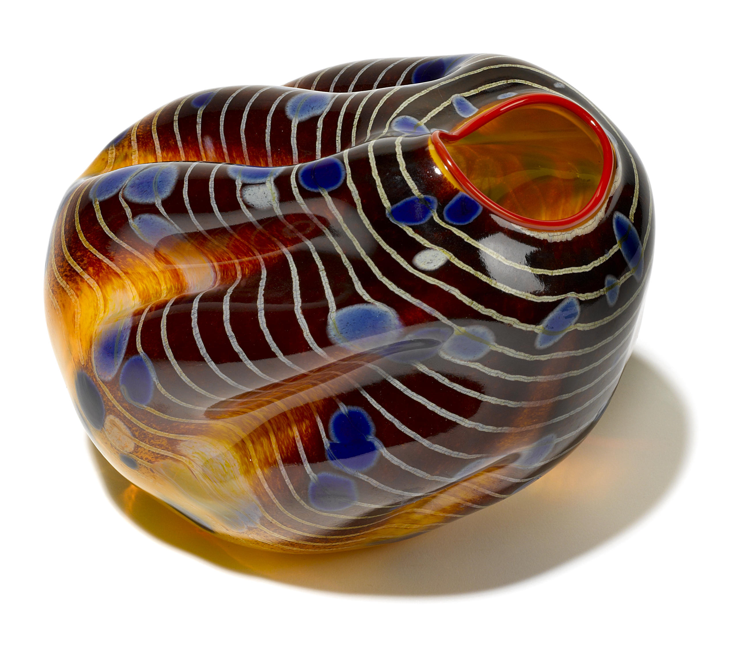 A Dale Chihuly blown glass Macchia 12b9c9