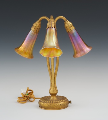 A Tiffany Studios Gilt Bronze &