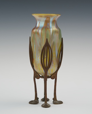 A Favrile Experimental Vase Attributed 13233f