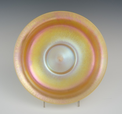 A Large Steuben Gold Aurene Bowl 132358