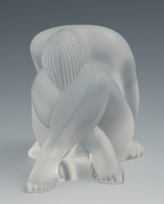 A Lalique Crystal Figurine of Dreamy 132371