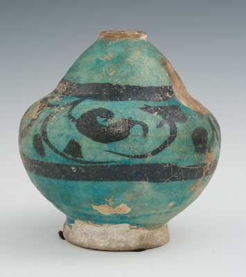 A Small Raqqa Wear Vase ca. 12th