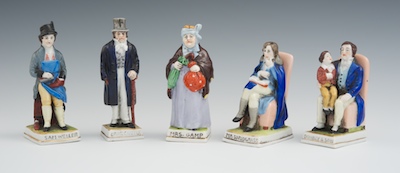 Five Erphila Porcelain Figurines The