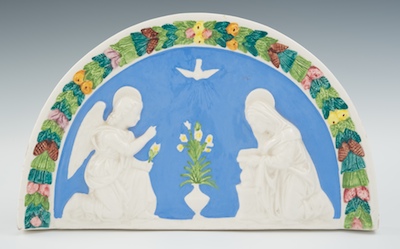 An Italian Glazed Ceramic Relief 1323c9