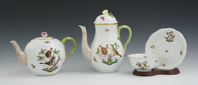 Herend Porcelain Rothschild Partial 1323cc