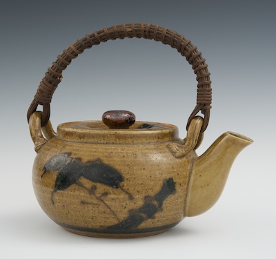 A Japanese Studio Pottery Tea Pot The