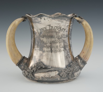 A Silver Plate "Link Trophy" for