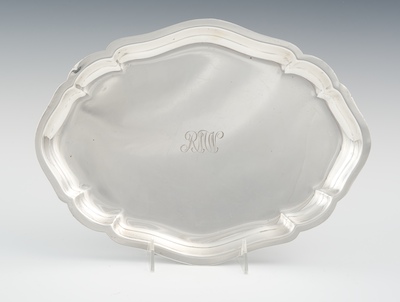 A Sterling Silver Salver by International
