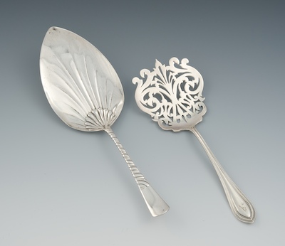 Two Sterling Silver Servers by