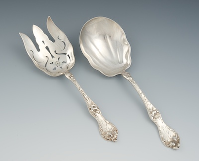 Sterling Silver Serving Spoon and 13241f