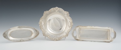 A Group of Sterling Silver Dishes 132429