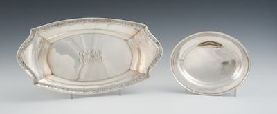 Two Sterling Silver Dishes Including: