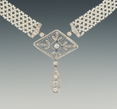 A Ladies Edwardian Style Diamond 132455