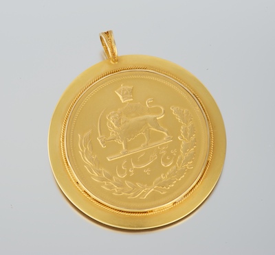 Iran Mohamed Shah gold 10 Pahlavi 132477