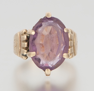 A Ladies' Victorian Style Amethyst