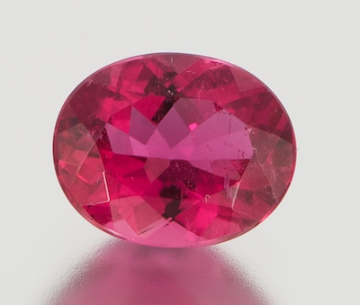 An Unmounted Pink Tourmaline Gemstone 13257a