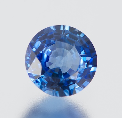 An Unmounted Blue Sapphire 1 00 132588