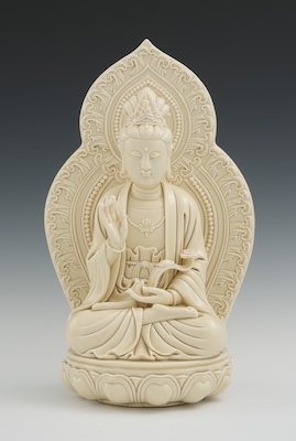 Nepalese Blanc de Chine Figure 1325f3