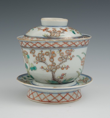 A Chinese Porcelain Covered Tea 132605