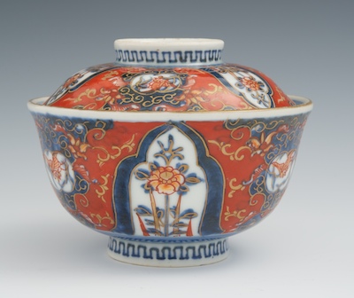 A Chinese Imari Style Covered Bowl 132613