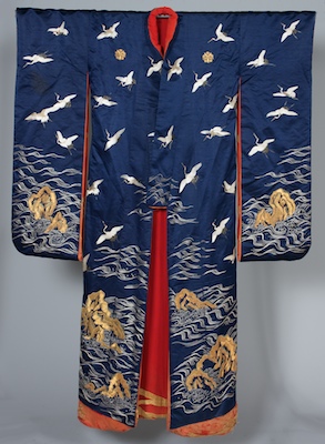 A Japanese Silk Wedding Kimono 132684
