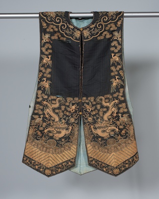 An Antique Embroidered Formal Vest 132686