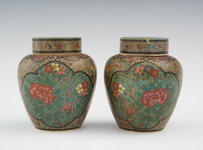 A Pair of Small Totai Ginger Jars