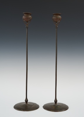 A Pair of Signed Tiffany Studios