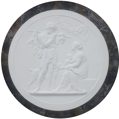 A Neoclassical Style Grand Tour Medallion