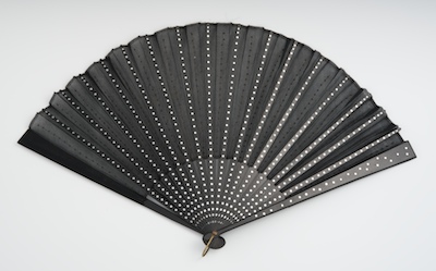 An Oversized Victorian Fan An impressive