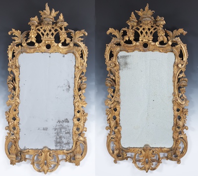 A Fine Pair of Antique Mirrors 1326d1