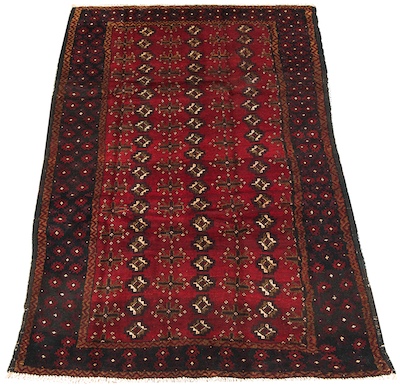 A Persian Balouch Rug Apprx. 4'-2"