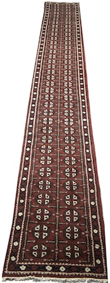 A Kurd Extra Long Runner Apprx  132763