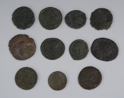 A Small Collection of Bronze Roman 132777