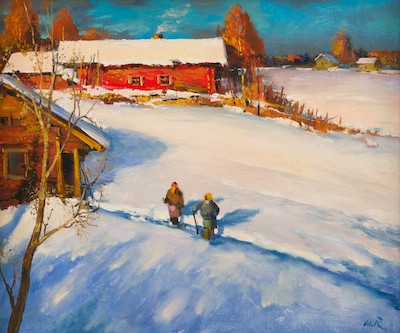 Mark Kremer (Russian b. 1928) Fine Winter