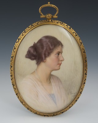 A Miniature Portrait of a Young 132812