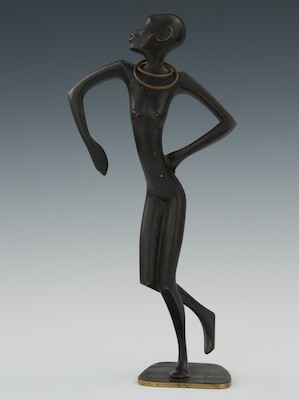 A Hagenauer Bronze Figure of a