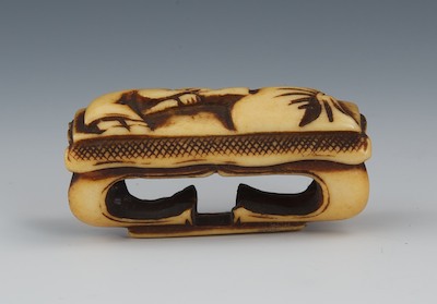 A Carved Staghorn Netsuke of a 13288c