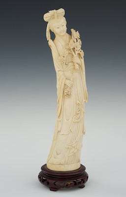 A Carved Ivory Quan Yin Well carved 1328ae